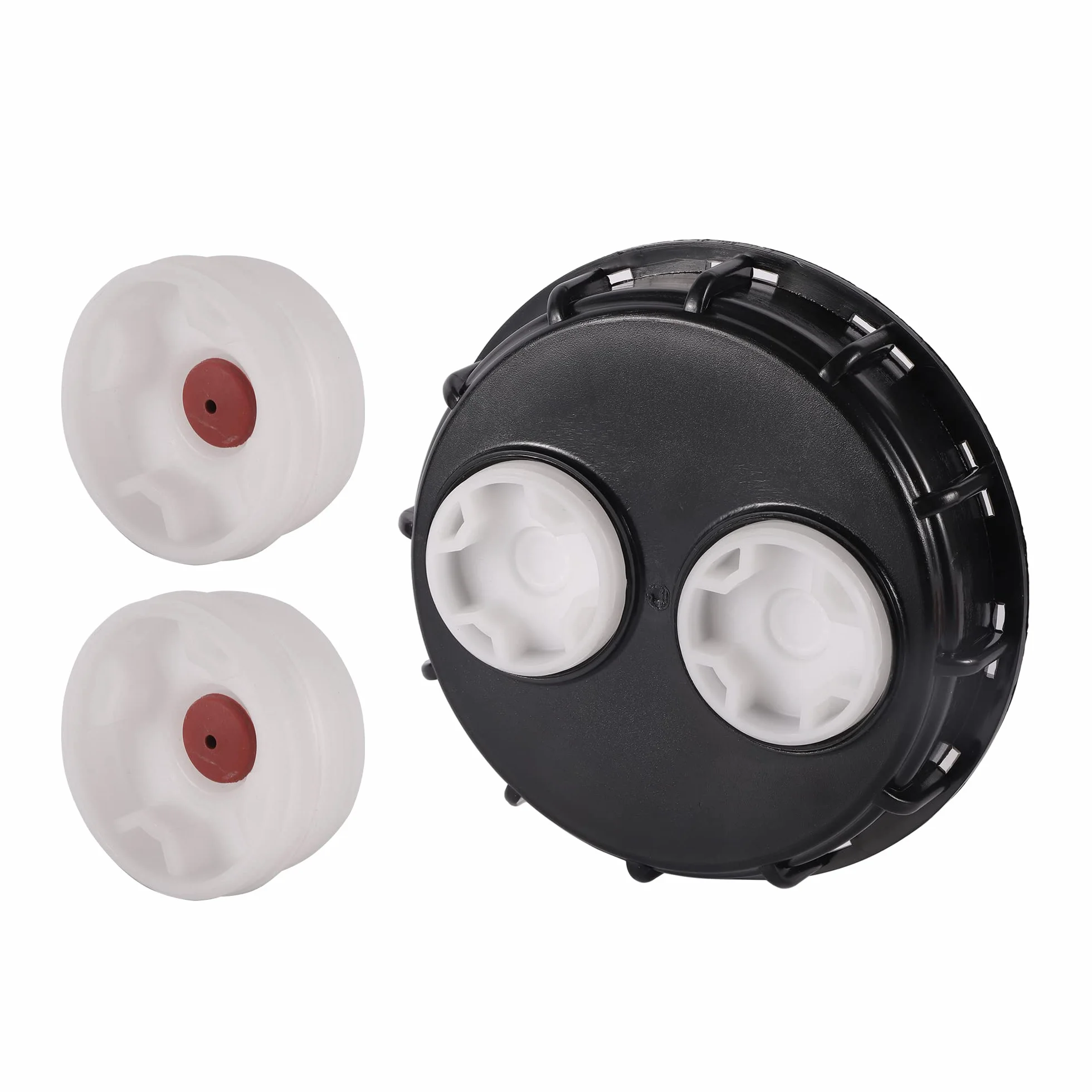 Tapones de Depósito IBC, Tapa para Depósito de Agua 163 mm, con Tapa de Repuesto de 2 pulgadas, para Deposito Agua 1000 Litros,Barriles de Lluvia