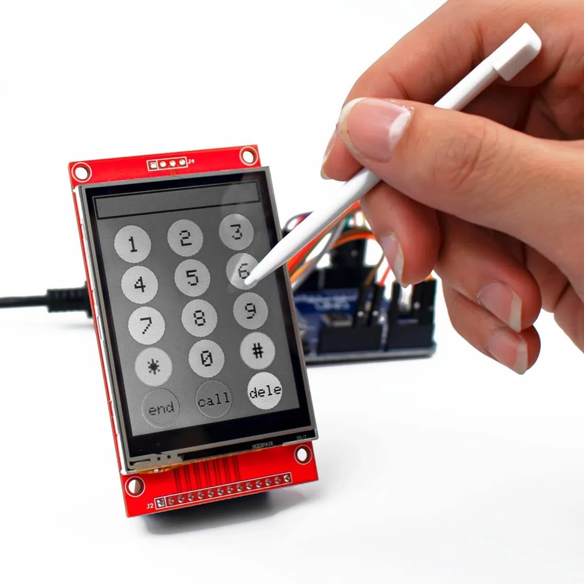 ARCELI Pantalla táctil LCD TFT de 2,8 Pulgadas, resolución 320x240, Controlador ILI9341, Interfaz SPI Compatible con Arduino y Raspberry Pi