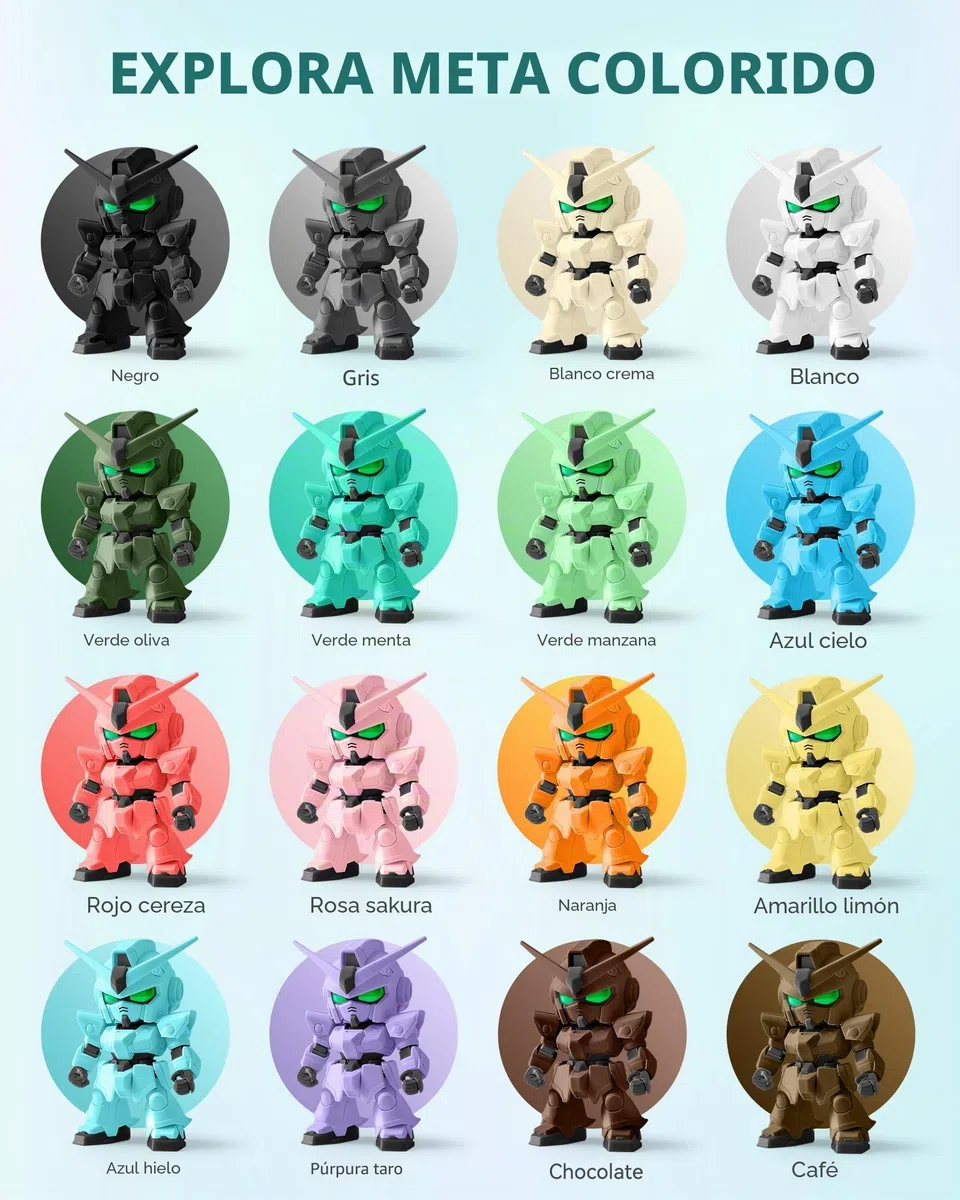 SUNLU Macaron PLA Meta Filamento, 1KG PLA 3D Impresora Filamento 1,75mm, Más Resistente, Precisión Dimensional +/- 0.02mm, Compatible con Impresoras FDM, Carrete de 1KG, Verde Oliva