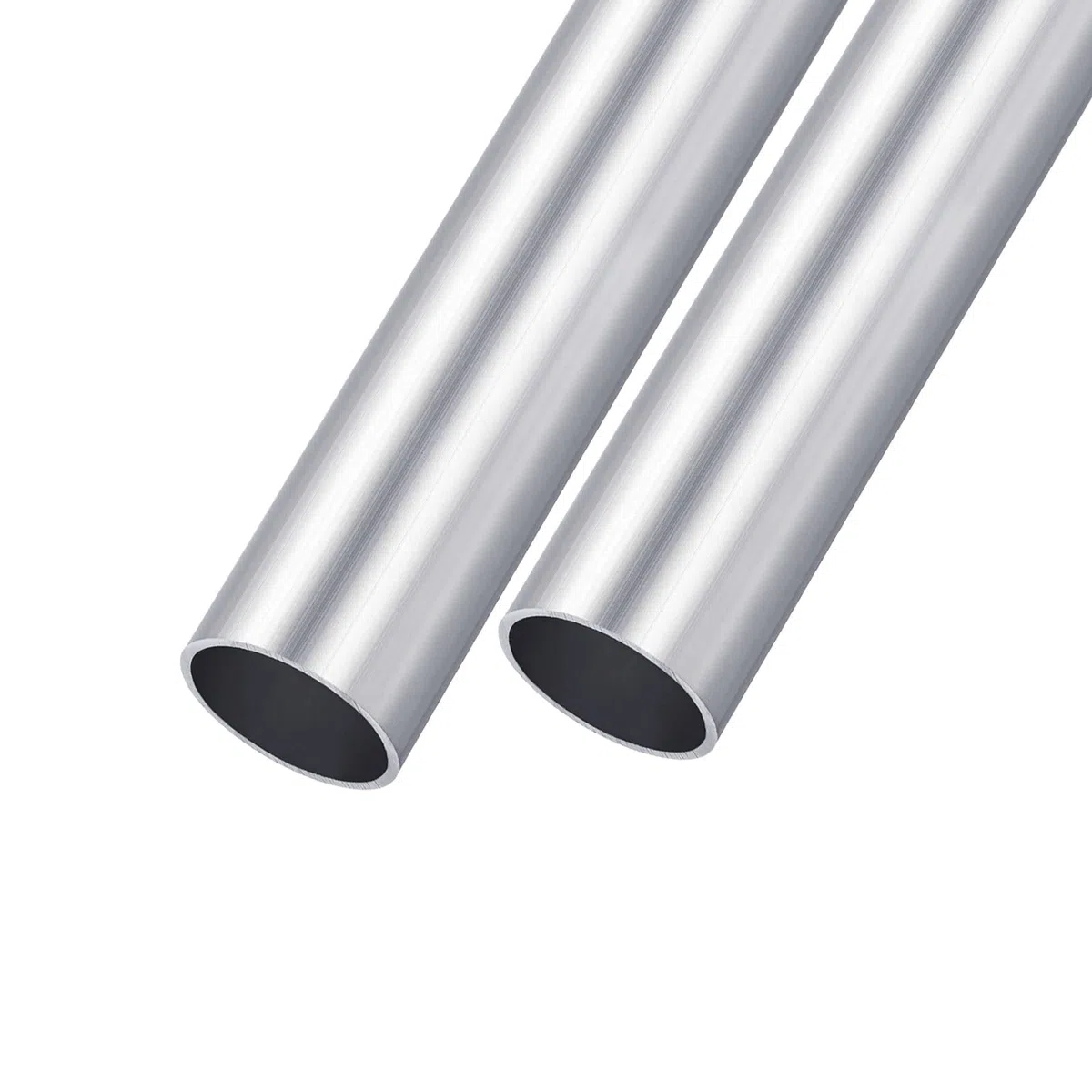 METALLIXITY 6063 Aluminio Tubo (30mm OD x 27mm ID x 200mm L) 2uds, Aluminio Redondo Tubo - para Hogar Muebles, Maquinaria, Bricolaje Artesanía