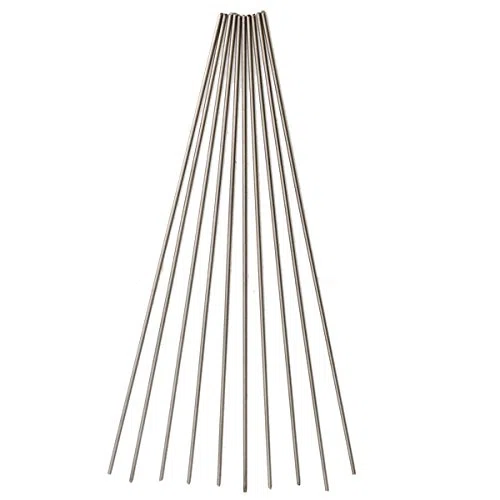 EsportsMJJ 10Pcs 2mmx250mm Titanio Barra Redonda Grado 5 Varilla Tubo