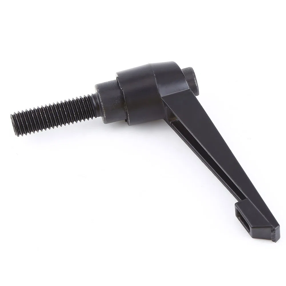 Manija de Palanca de Abrazadera de 4 Piezas, Manijas de Máquina de Manija Ajustable de Rosca Macho de Acero Inoxidable M10, Negro(M10*30)