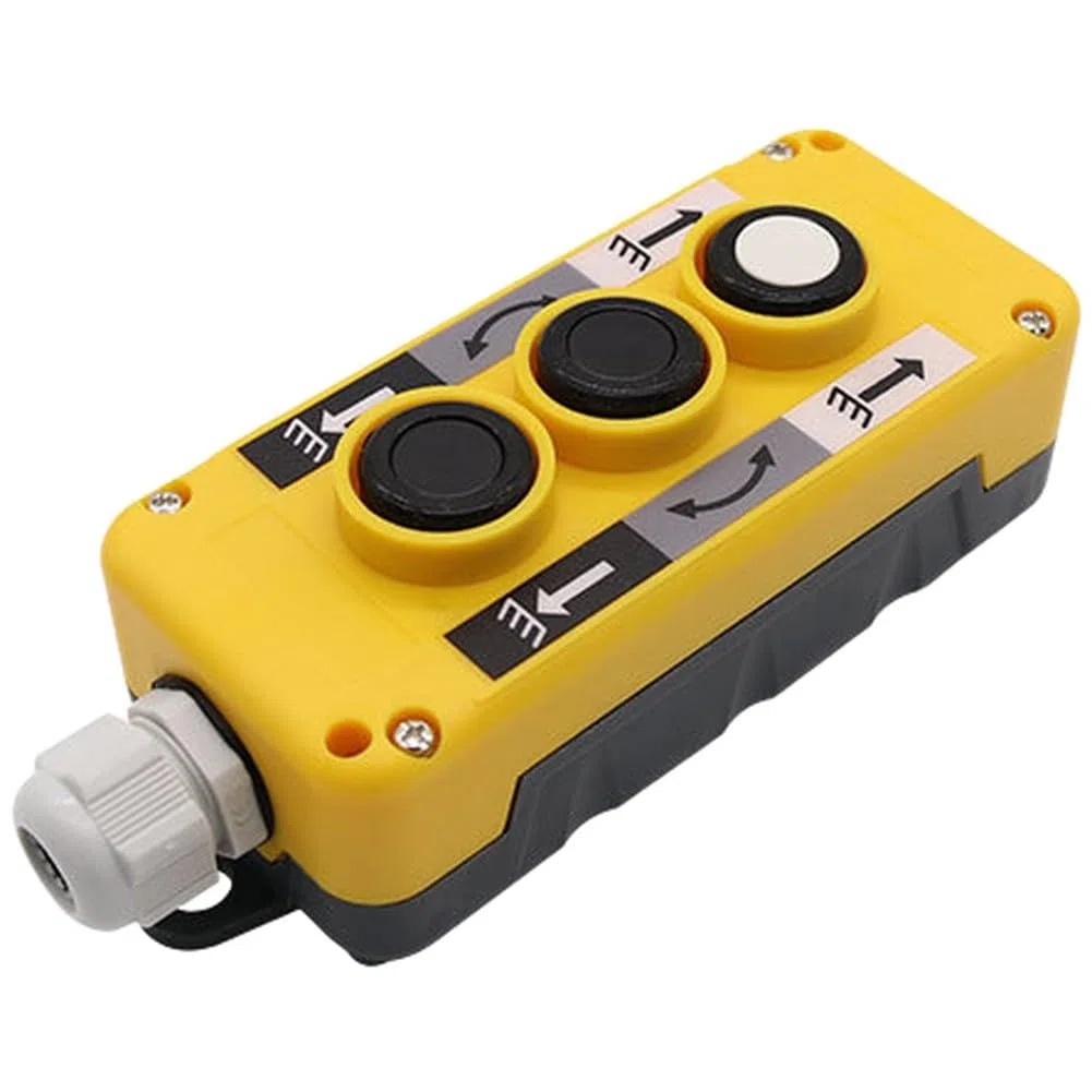 Interruptor de control de grúa COP-/3B/4B, 2A/5A 250V/500V Botón combinado para elevación en edificios altos, para naranja-amarillo COP-3B