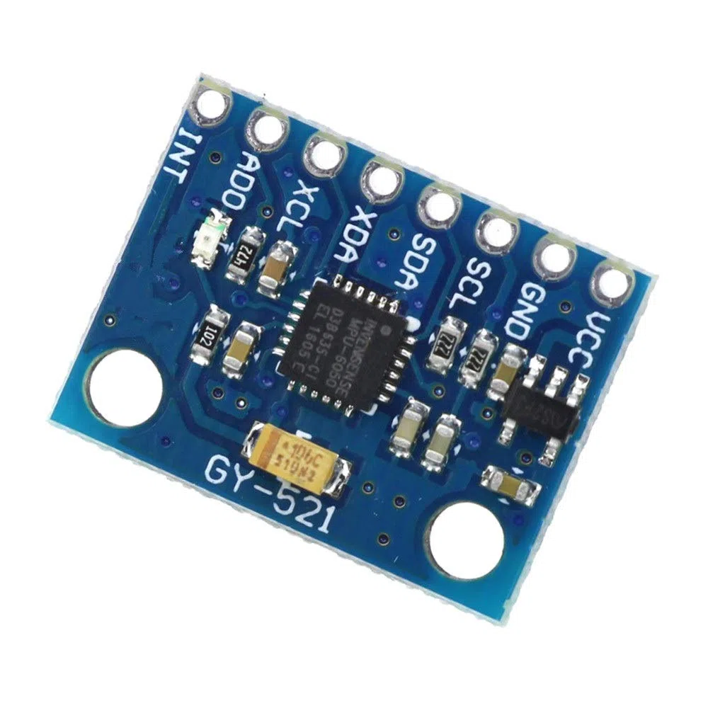 5 uds GY-521 MPU-6050 mpu6050 módulo 3 Ejes sensores giroscópicos analógicos módulo acelerómetro