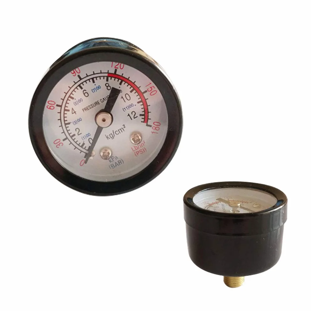 1/4 "Regulador de presión neumático del compresor de aire Regulador de presión neumático, válvula de control de presión con conexión de 180 psi 12 bar (válvula de cuatro vías)