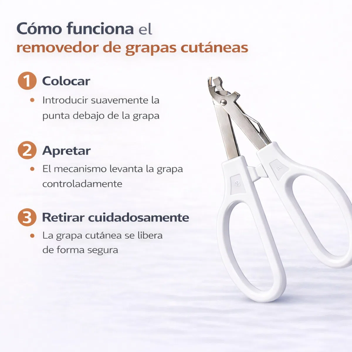 Pulox Grapadora cutánea desechable estéril con 35 grapas + Extractor de grapas (set médico)