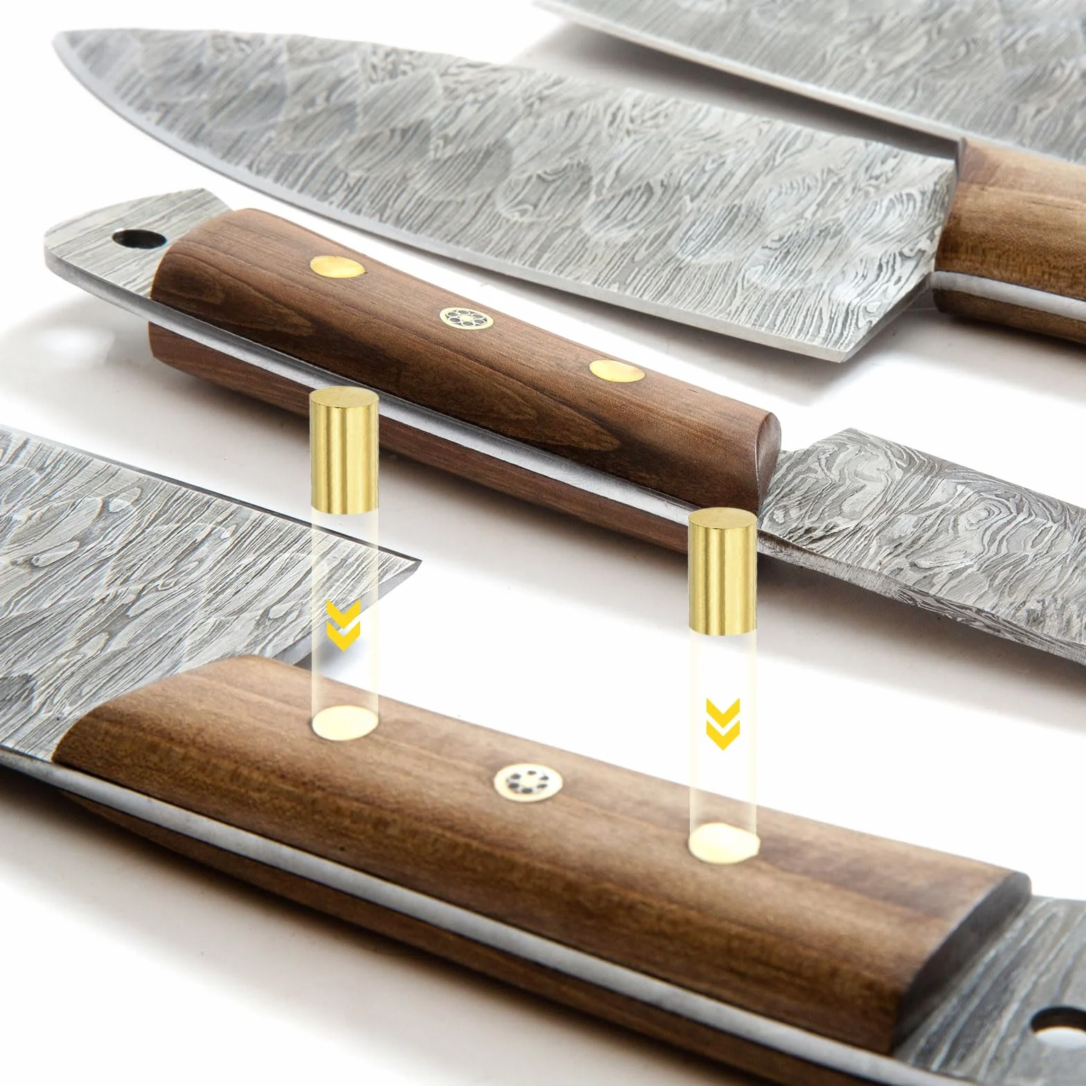 M METERXITY 16-Pack Varilla de Latón, 0.5mmx200mm Varillas Redondas de Latón Sólido H65 para Pasadores de Mango de Cuchillo Material Suministros, Remache de Torno Tubo de Stock