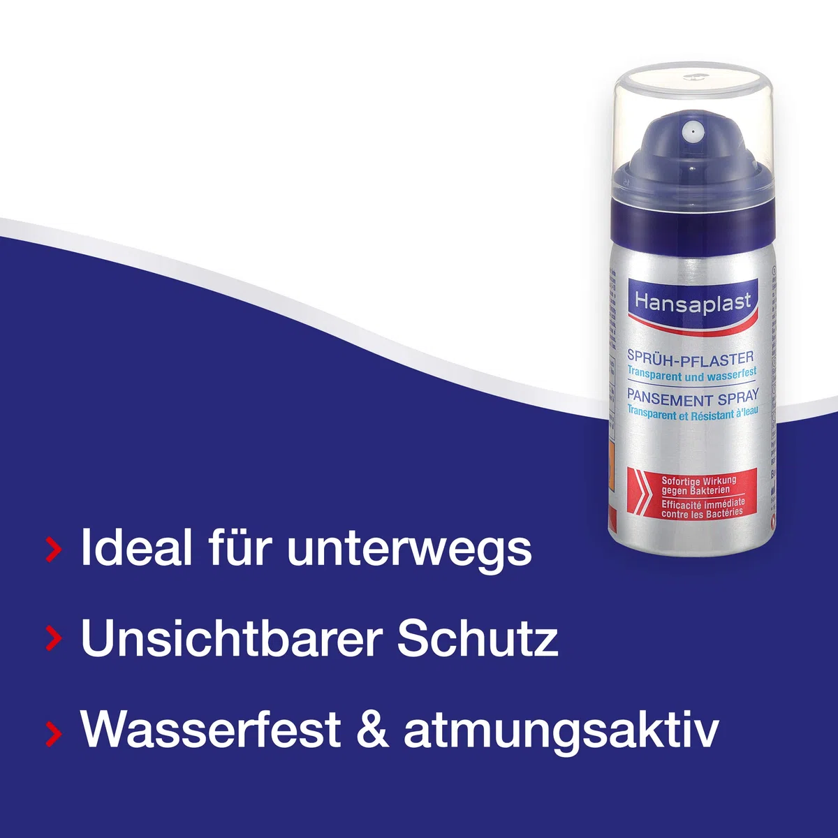 Beiersdorf Apósitos en Spray Hansaplast, 32 ml