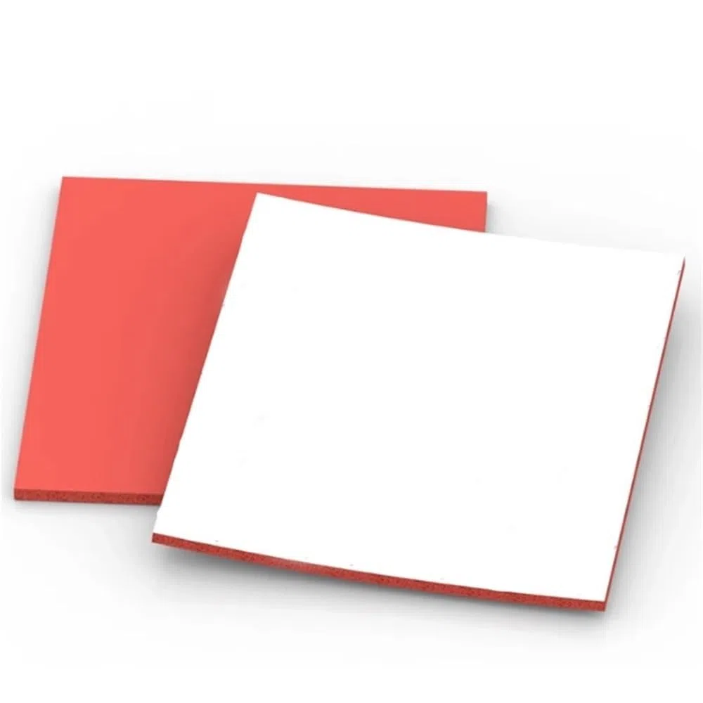 Lámina de esponja de silicona de celda cerrada de 100 mm, 500 mm y 150 mm, alfombrilla de espuma de goma de silicona roja autoadhesiva, 1 unidad(200x200x5mm)