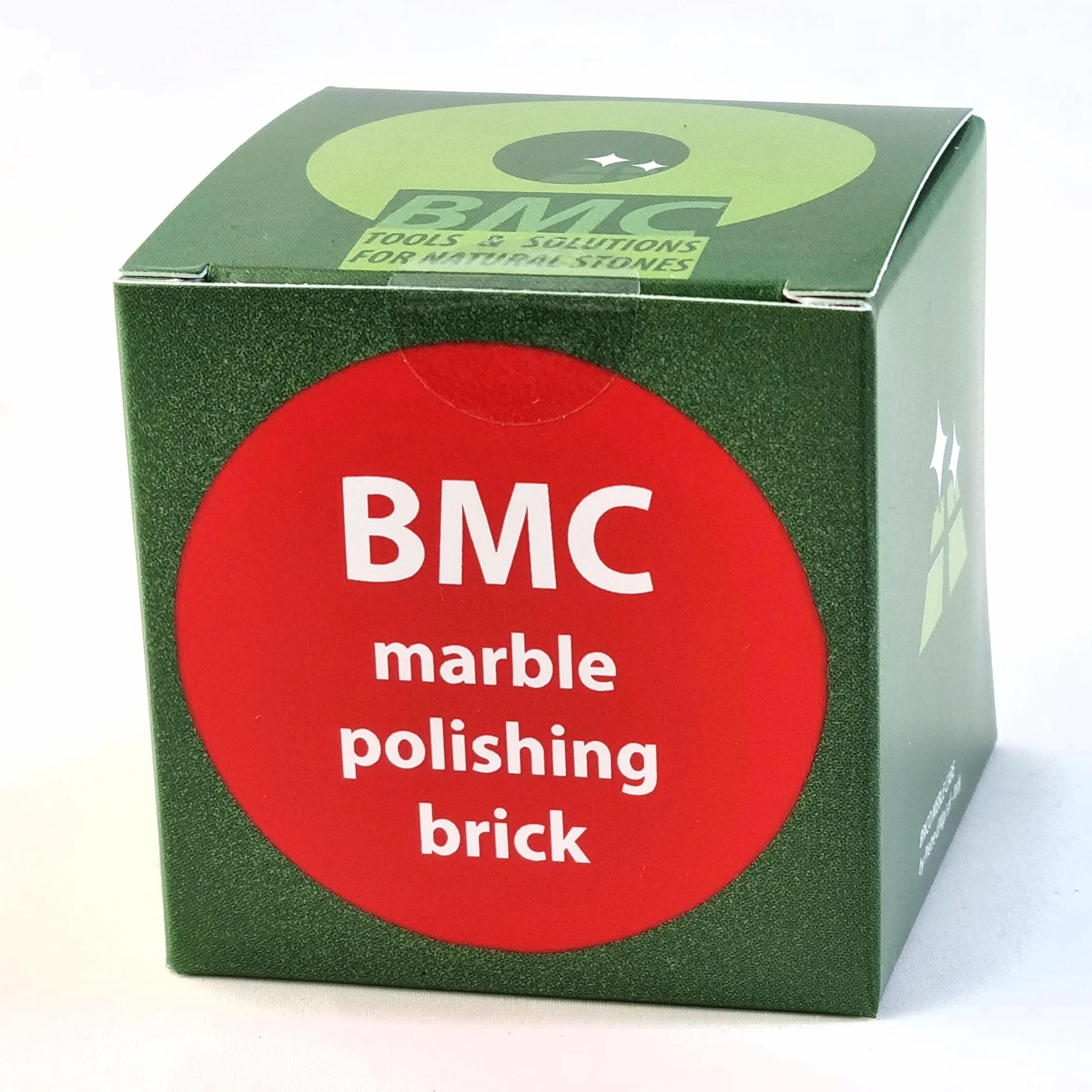 BMC Marble Polishing Brick para mármol y piedra caliza, un pulimento químico sólido disolución lentamente, para utilizar a mano como reemplazo del polvo de pulido tradicional