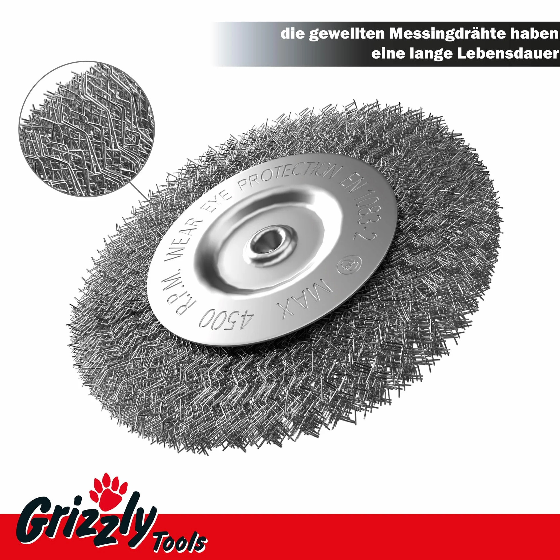 Grizzly - Juego de 2 cepillos eléctricos para juntas de metal para Grizzly EFB 400 y EFB 401