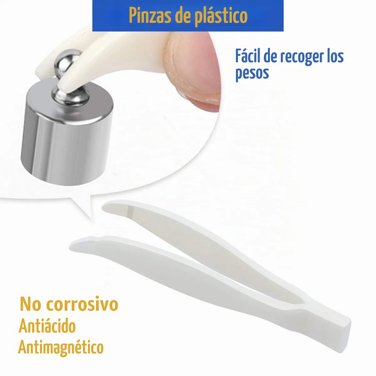 Tyenaza Juego de Pesas de Calibración, 17 Piezas Balanza Calibración Peso Set, 10mg-100g Escala de Peso Calibración, Pesos de la Escala de la Joyería con Caja, para Laboratorio de Ciencias de JoyeríA