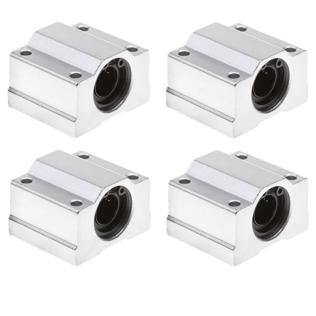 4pcs SCS12UU movimiento lineal rodamiento de bolas CNC deslizamiento buje 36mm longitud
