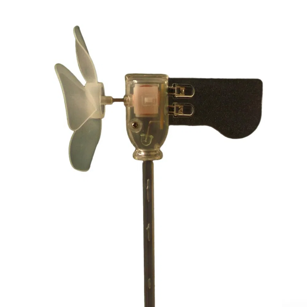 Pequeño equipo del generador de la turbina eólica, para 360 grados de rotación del generador de viento LED Herramientas de enseñanza Modelo de plantilla de muestra