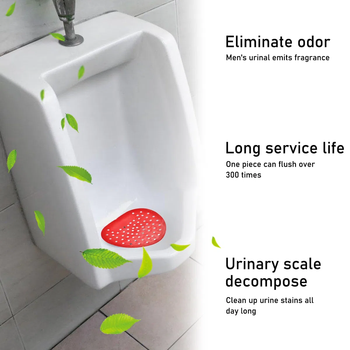 20 coladores de orinales con fragancia, protección contra salpicaduras, filtro universal con fragancia, filtro de orinal, eliminador de olores, uso para baños públicos en hoteles, centros comerciales,