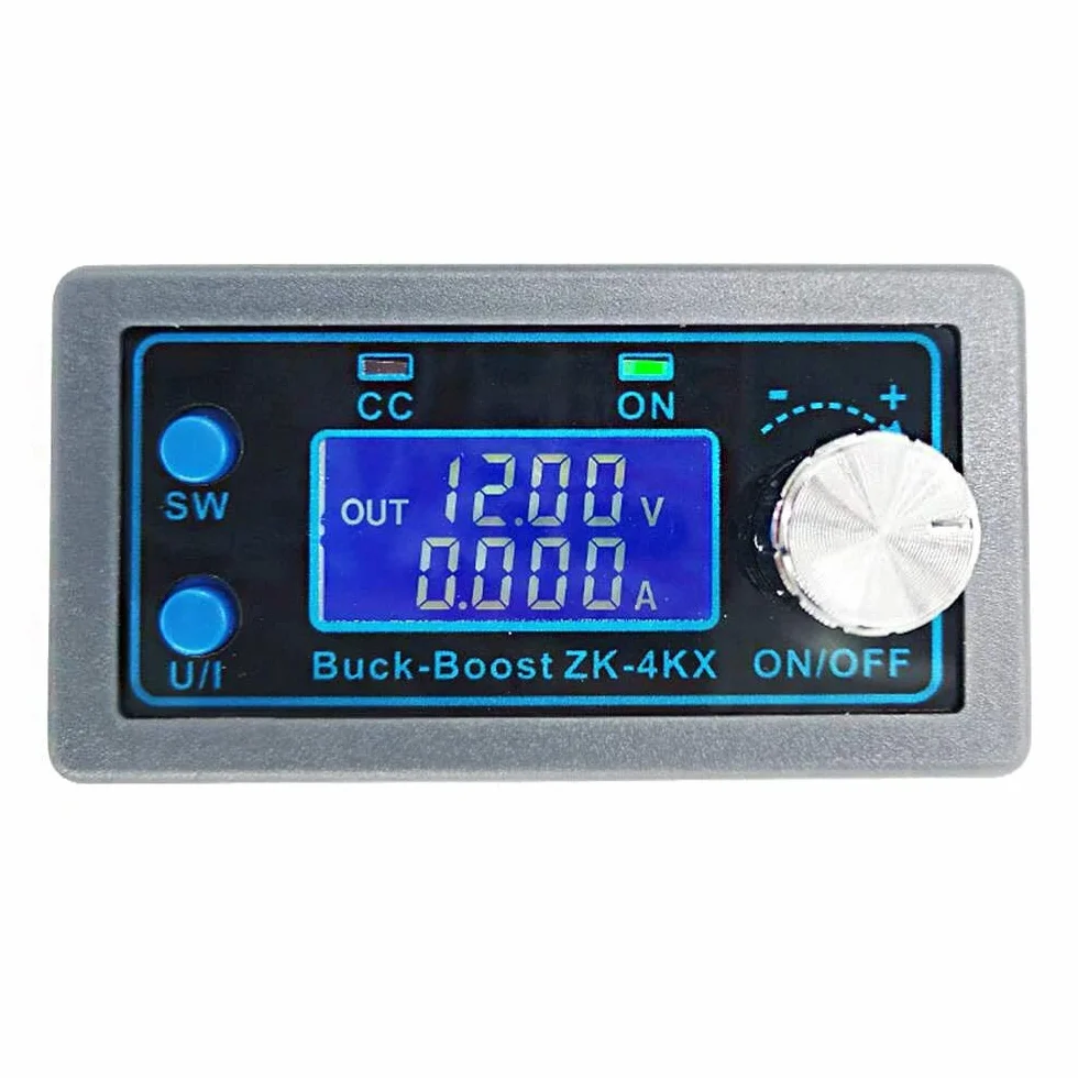 ZK-4KX CNC DC Buck Boost Converter CC CV 0.5-30V 4A Módulo de potencia ajustable regulado
