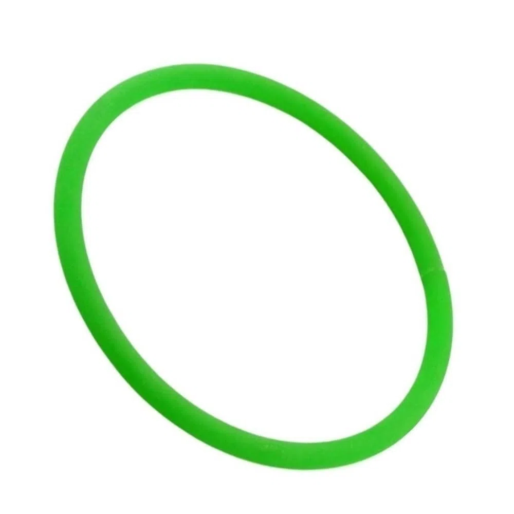 Correa Redonda de Poliuretano PU Rugoso de 6 mm, fácil de Manejar, con Anillo Verde for Piezas de Ruedas ranuradas.(500mm)