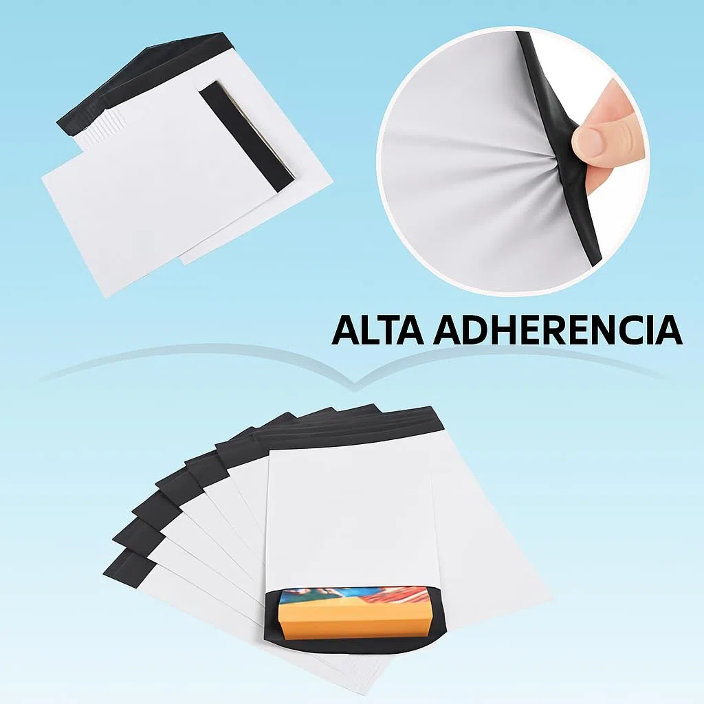 MORE FREE - Bolsas de Envío de 35x45CM, 100 Unidades, Gris Claro, Polietileno, Cierre Autoadhesivo, Perfecto para Pequeñas Empresas y Vendedores en Línea