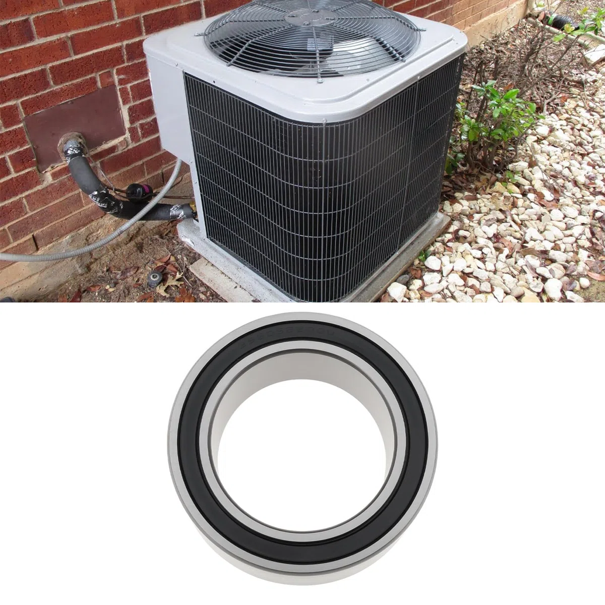 EMSea Rodamiento de Polea de Compresor 35x52x20 Mm 35BG5220-2DL 35BD5220DF para La Mayoría de Compresores de Aire Acondicionado