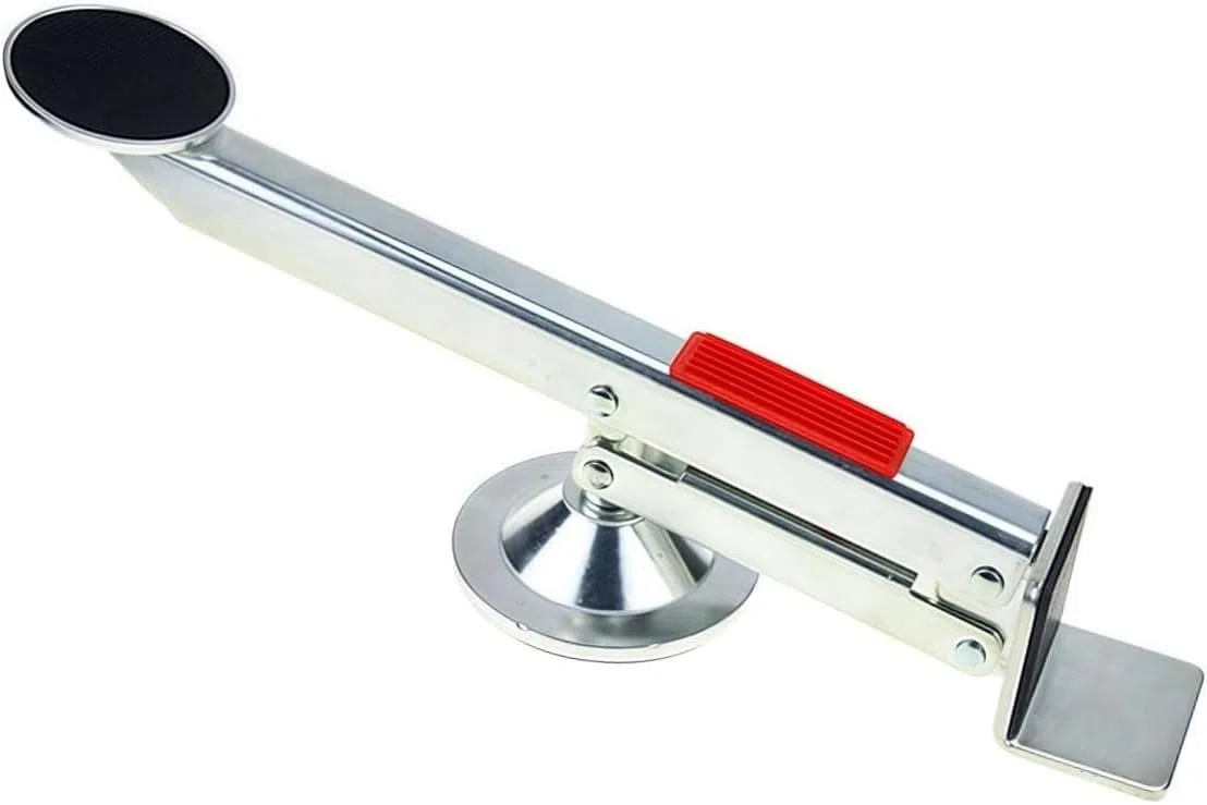 Elevador de Muebles con Rotación de 360 Grados, Levantador de Muebles, Ideal para Levantar Muebles Pesados y Puertas, Capacidad Máxima de Elevación 100 kg(plata)