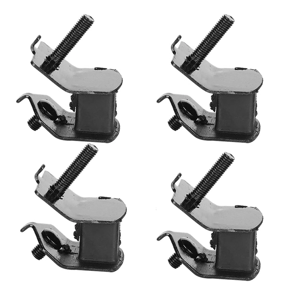 Generadores de Gasolina Pies de Amortiguación,4 Piezas Almohadillas de Cojín de Hierro,para Generador de Motor de Gasolina 168F/170F 2KW-3KW