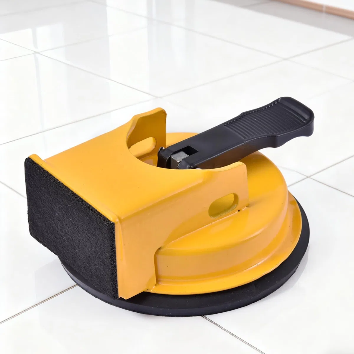 2025 Nuevo fijador de agarre ergonómico, herramienta de fijación de espacios de piso de alta resistencia, Ventosas mejorada, uso de reparación de pisos laminados y profesionales