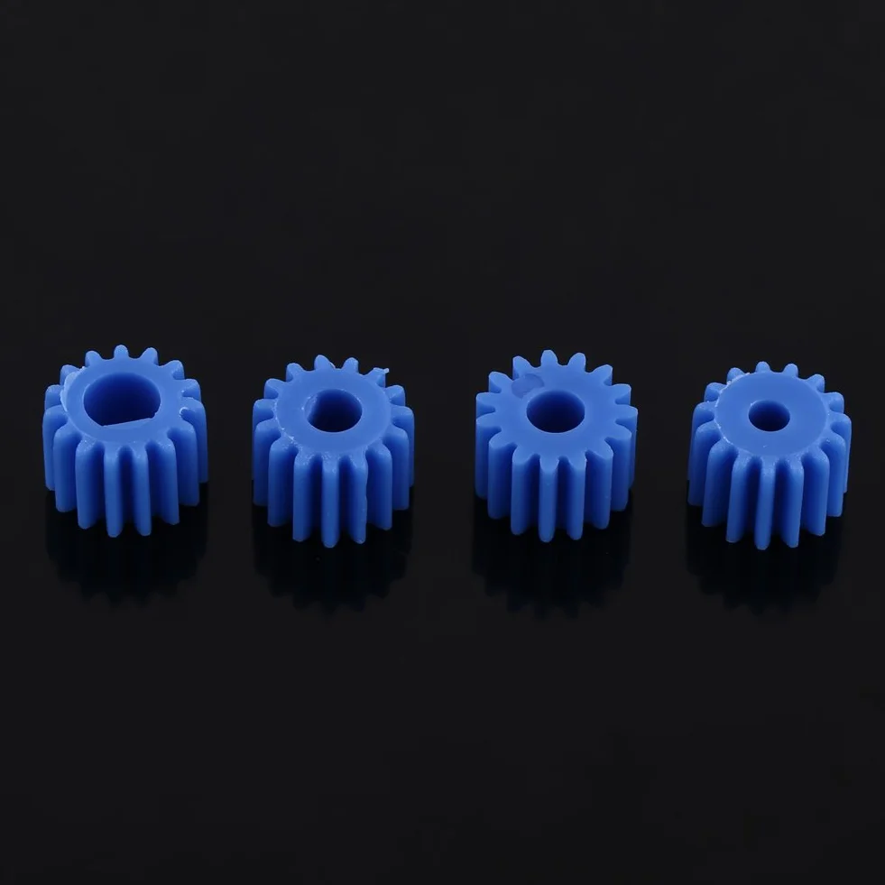 Kit de Engranajes de Plástico Helicoidales Mini 26 Uds 2 MM/2,3 MM/3 MM/3,17 MM/4 MM para Modelismo Avión Coche Robot DIY