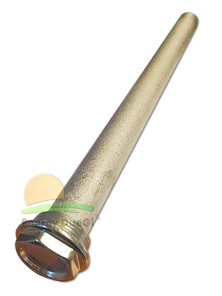 Ánodo de magnesio, diámetro de 26 mm, longitud de 300 mm, conexión de 1 pulgada, repuesto para tanques de agua