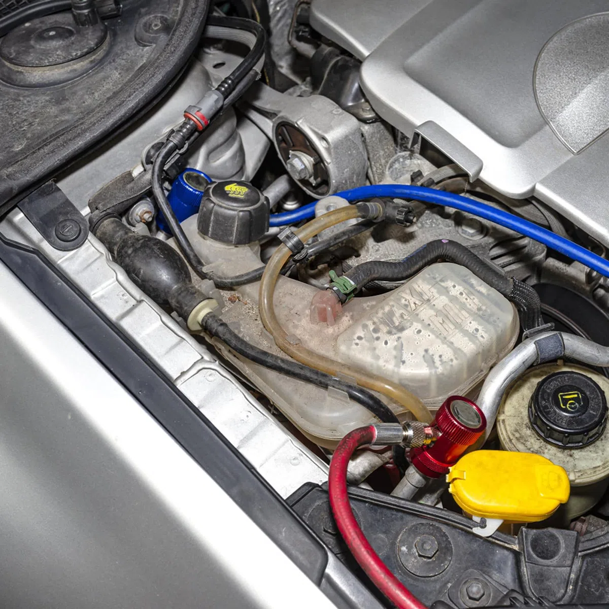 Manguera de Vacío de Silicona para Automóvil, Diámetro Interno de 4 mm y Diámetro Externo de 8 mm, Longitud de 3 Metros, Manguera de Silicona Azul