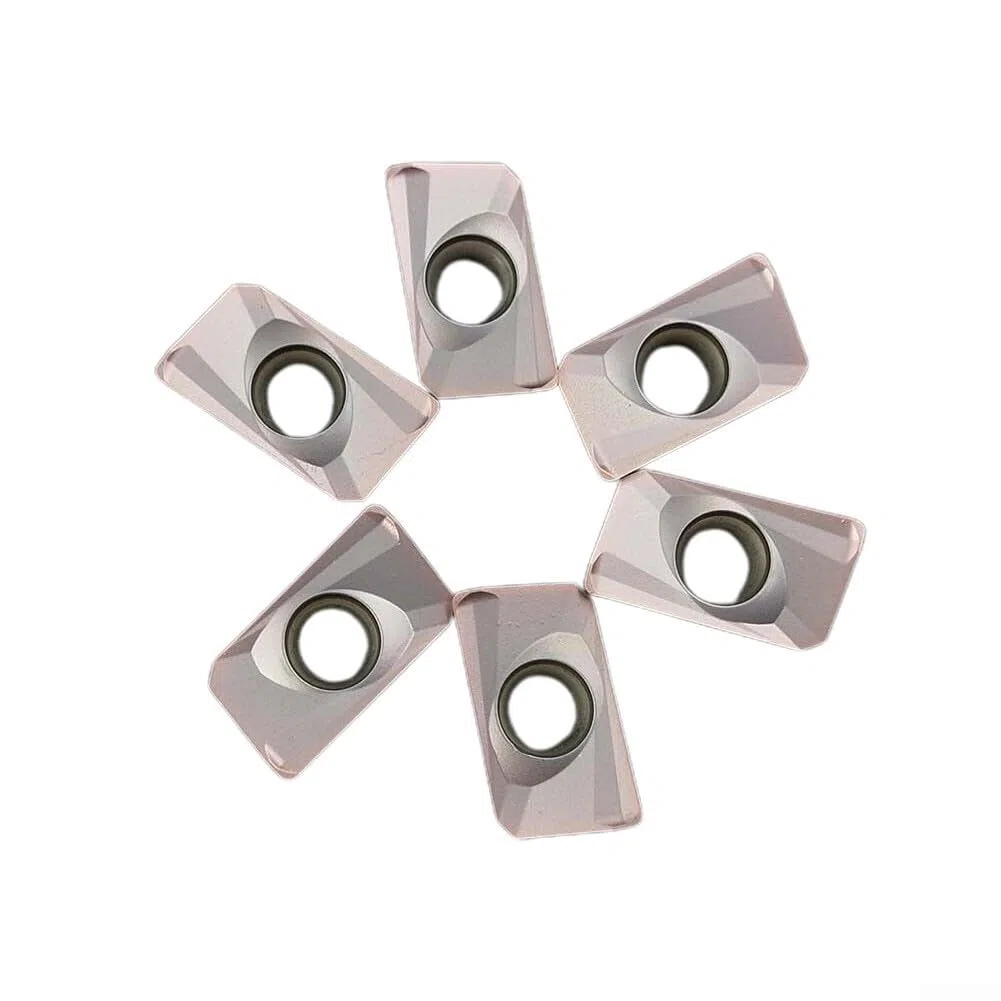 10 piezas APMT1604PDER-H2 VP15TF fresadora CNC de carburo insertos de fresado para procesamiento de acero semiacabado