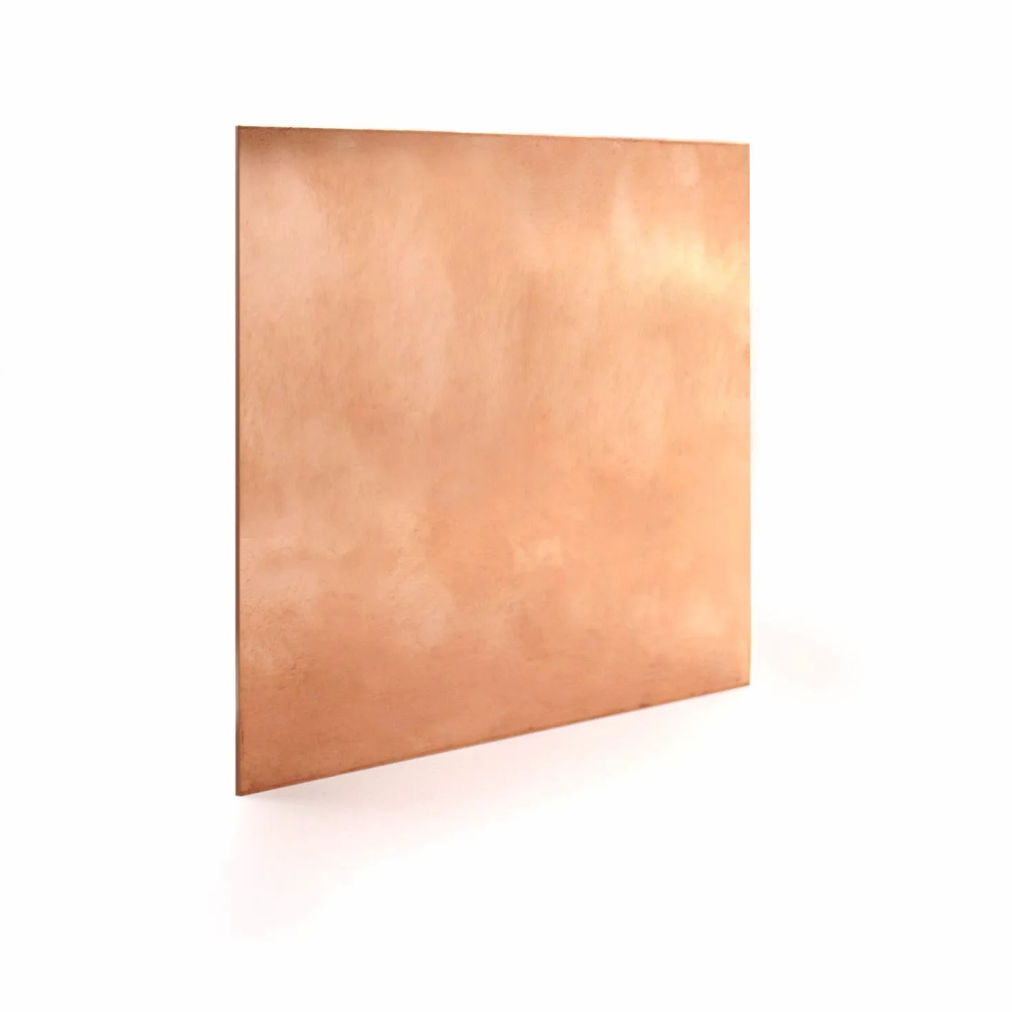 Placa de Cobre Puro (99%) Para Procesamiento de Metales e Impresión de Placas de Circuito (100 mm x 100 mm)