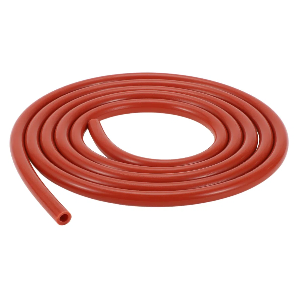Manguera De Vacío De Silicona Para Automóviles De Temperatura 10Ft 1/4" 6mm Id 2mm De Grosor 1 Pza Roja