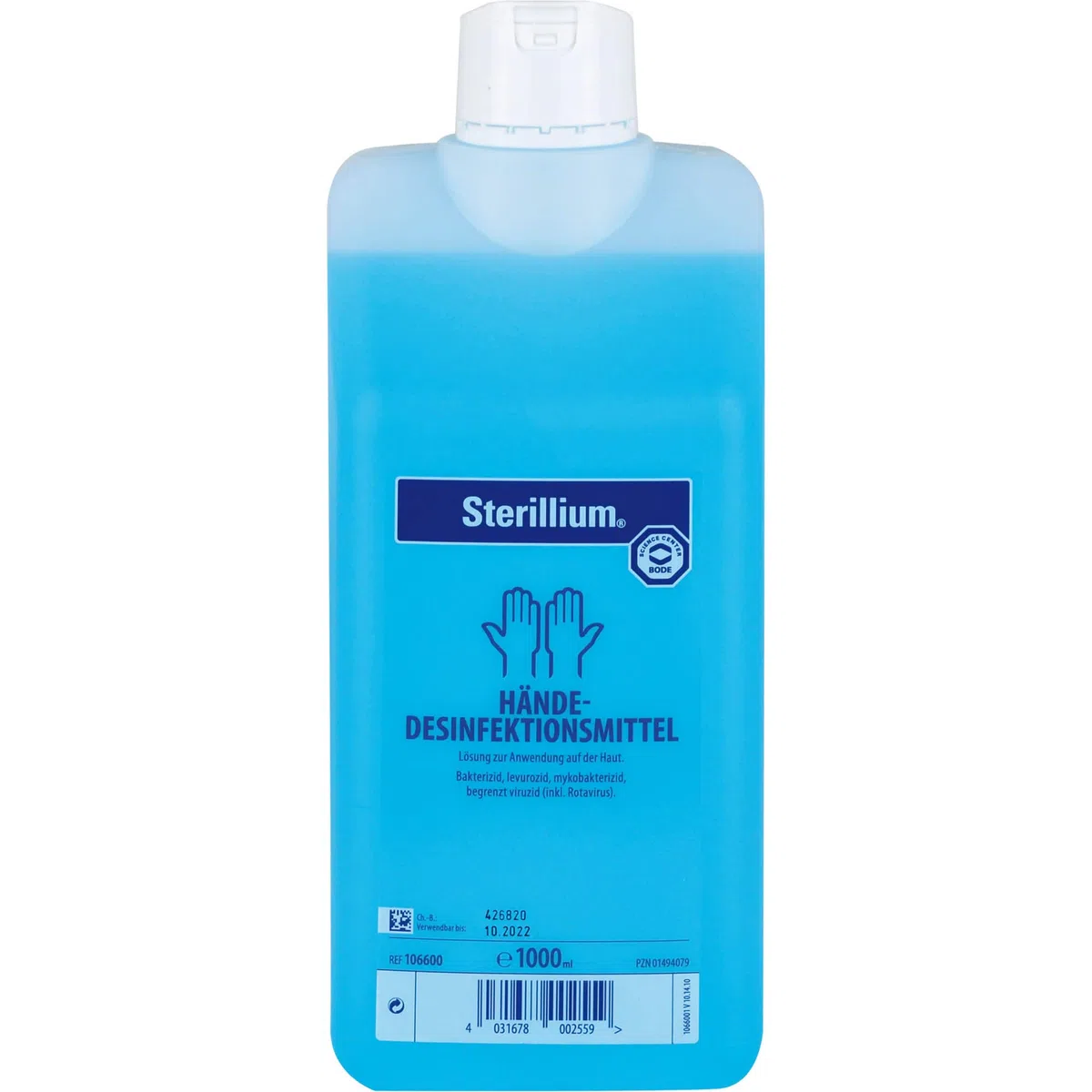 Sterillium Hände-Desinfektionsmittel, 1000 ml Solución