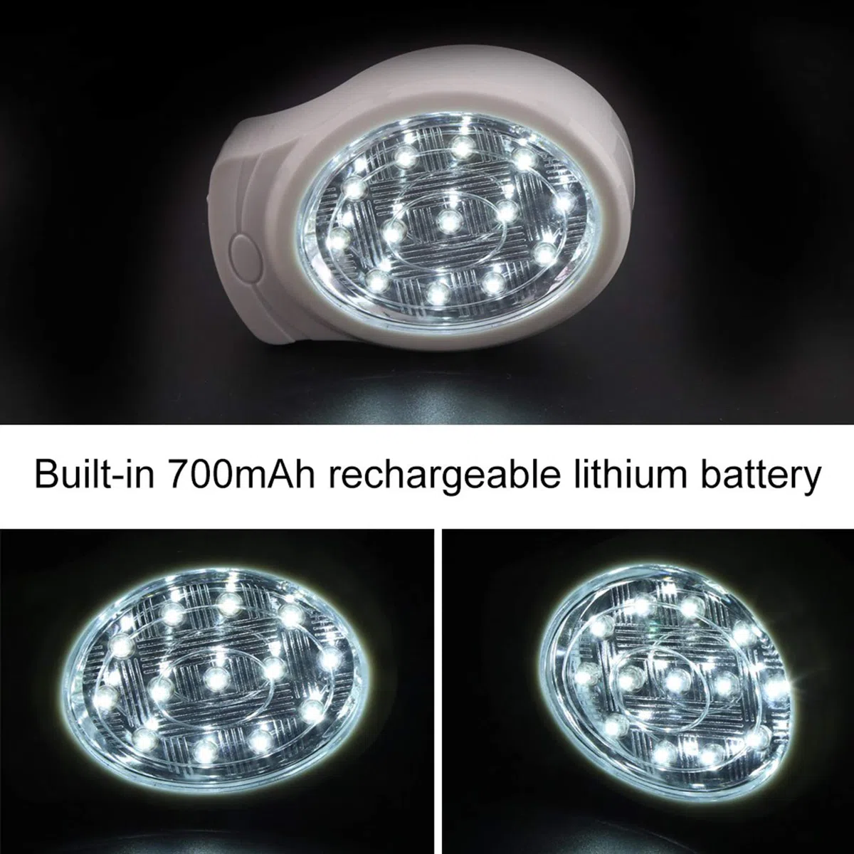 Greensen Lámpara de Luces de Emergencia para Corte de Energía Baja para Auto13, Luz de Emergencia Enchufable (Enchufe de la UE)