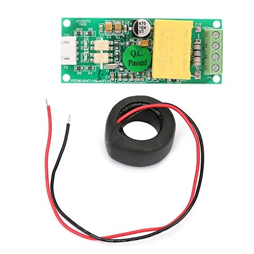 AC 80-260V 100A Módulo de Monitoreo Eléctrico, PZEM-004T V3 Tablero de Medidor de Potencia Multifunción Probador de Corriente de Voltaje de Potencia con CT
