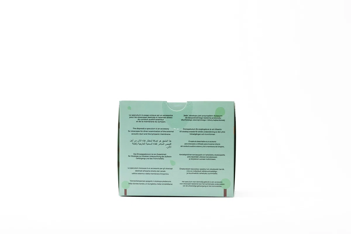 Spengler Espéculos de Oído Pediátricos Desechables, Compatibles con Todas las Marcas de Otoscopios, Tamaño 2,5 mm, Caja de 250 Piezas