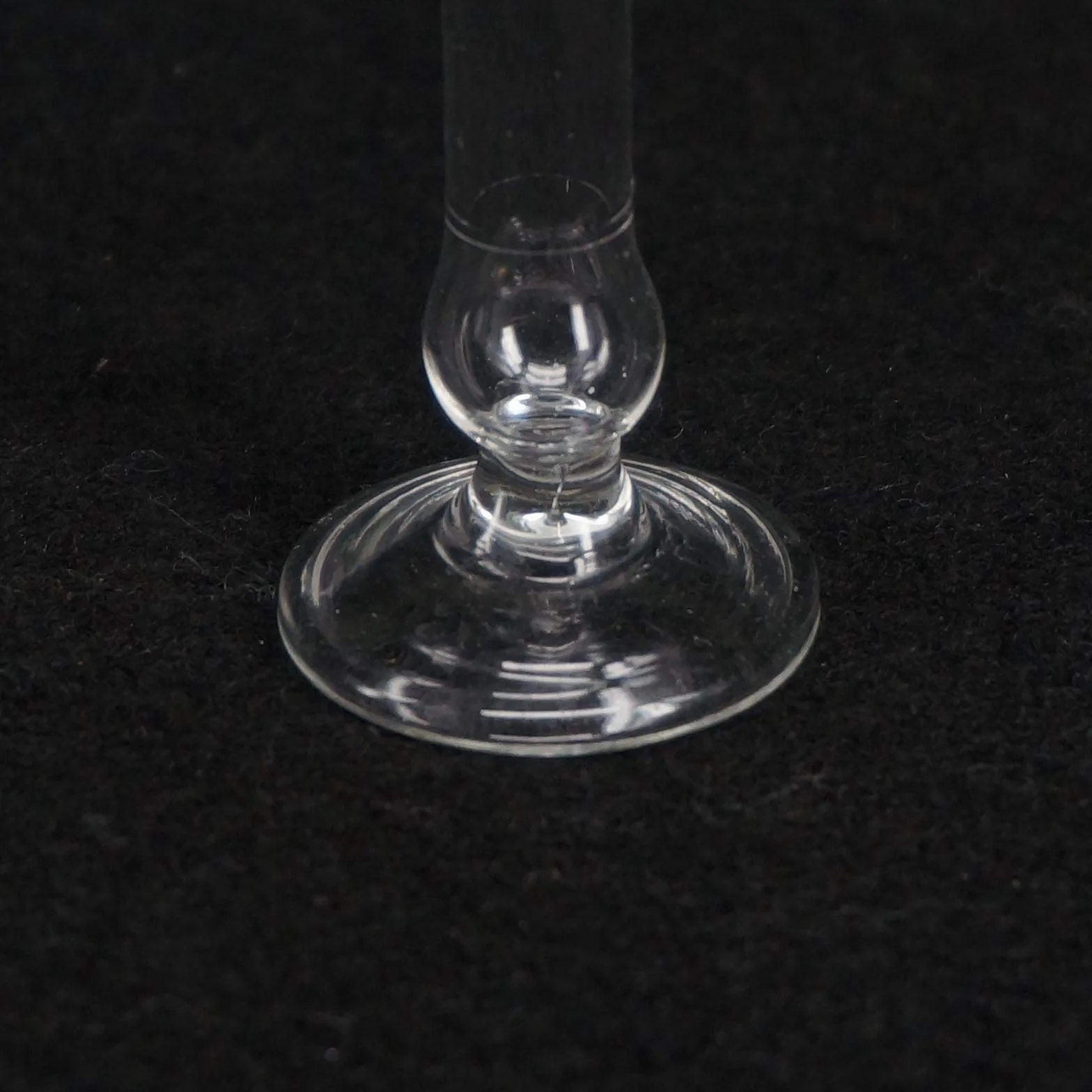 Laboratorio matraz volumétrico de medición de Vidrio borosilicato 1 ml con tapón y Base