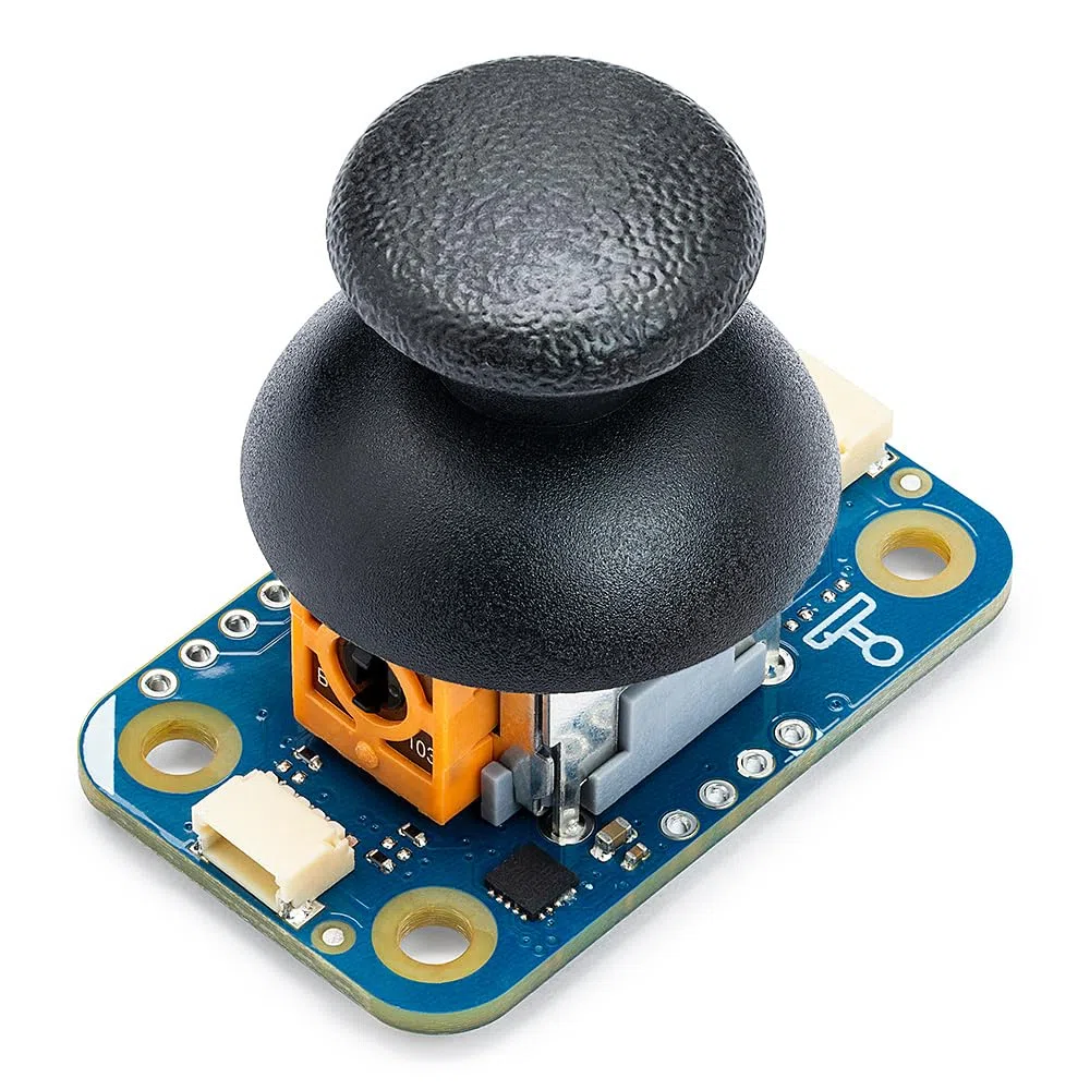 Arduino Modulino Joystick [ABX00135] - Módulo de control de movimiento analógico para proyectos interactivos | Sensor Qwiic Plug and Play | Fácil creación de prototipos con Arduino y MicroPython