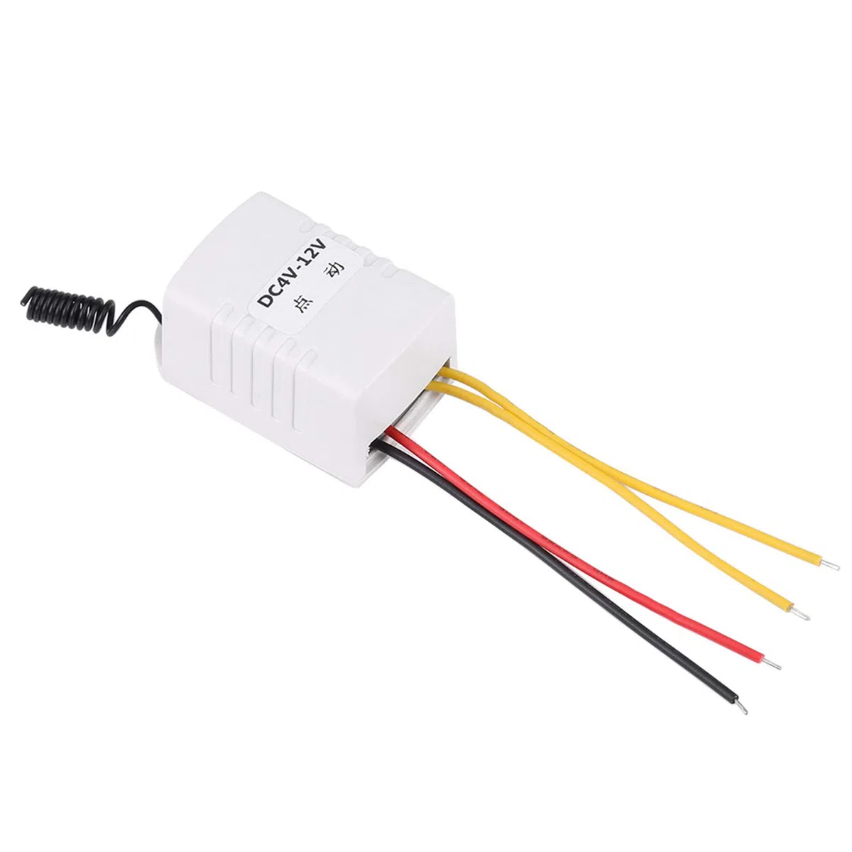 Interruptor de relé, relé inalámbrico Control remoto Interruptor de una llave Receptor + transmisor DC 4V 5V 6V 7.4V 9V 12V Controles remotos para computadora central