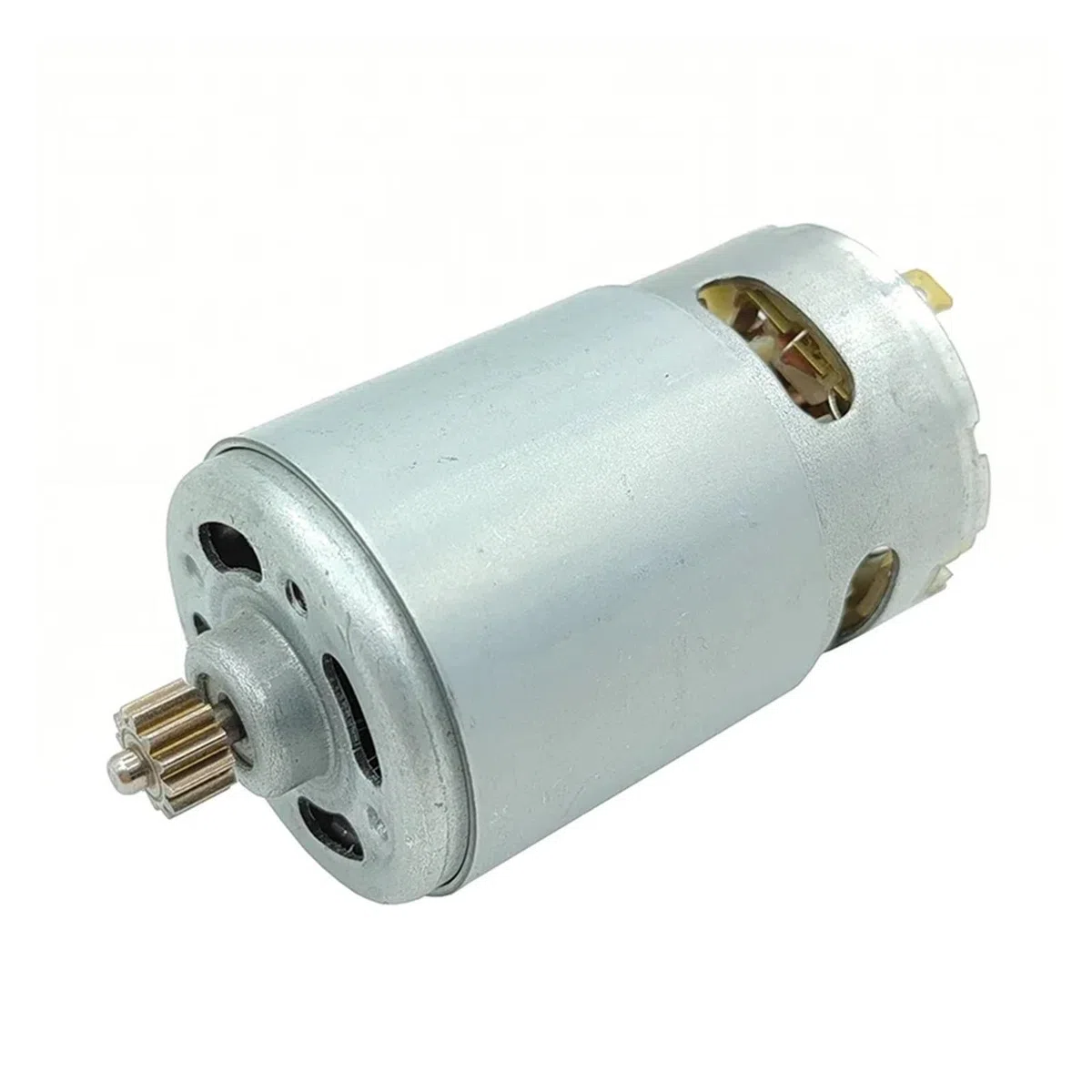 Motor RS-550 de 0/9/11/12/13 Dientes, CC, 10,8 V, 12 V, 14,4 V, 16,8 V, 18 V, 21 V y 25 V, Alta Velocidad y Gran par for Taladro eléctrico Manual y Herramienta de jardín.(9,14.4V)