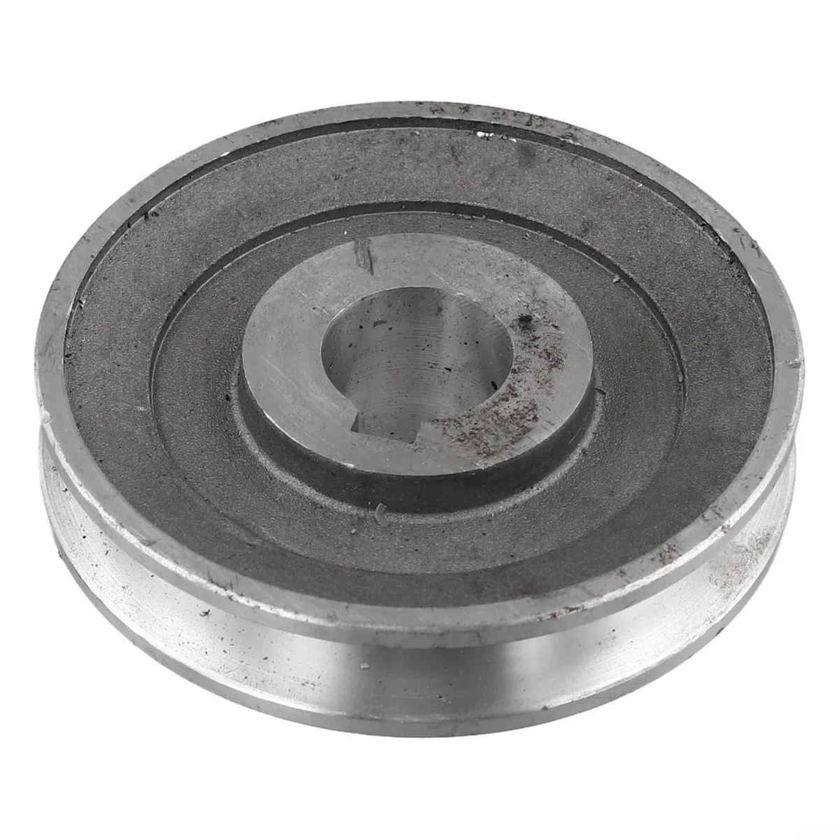 Polea de motor de aluminio fiable adecuada para varias aplicaciones, con compatibilidad de 19 mm y 24 mm (97 x 24)