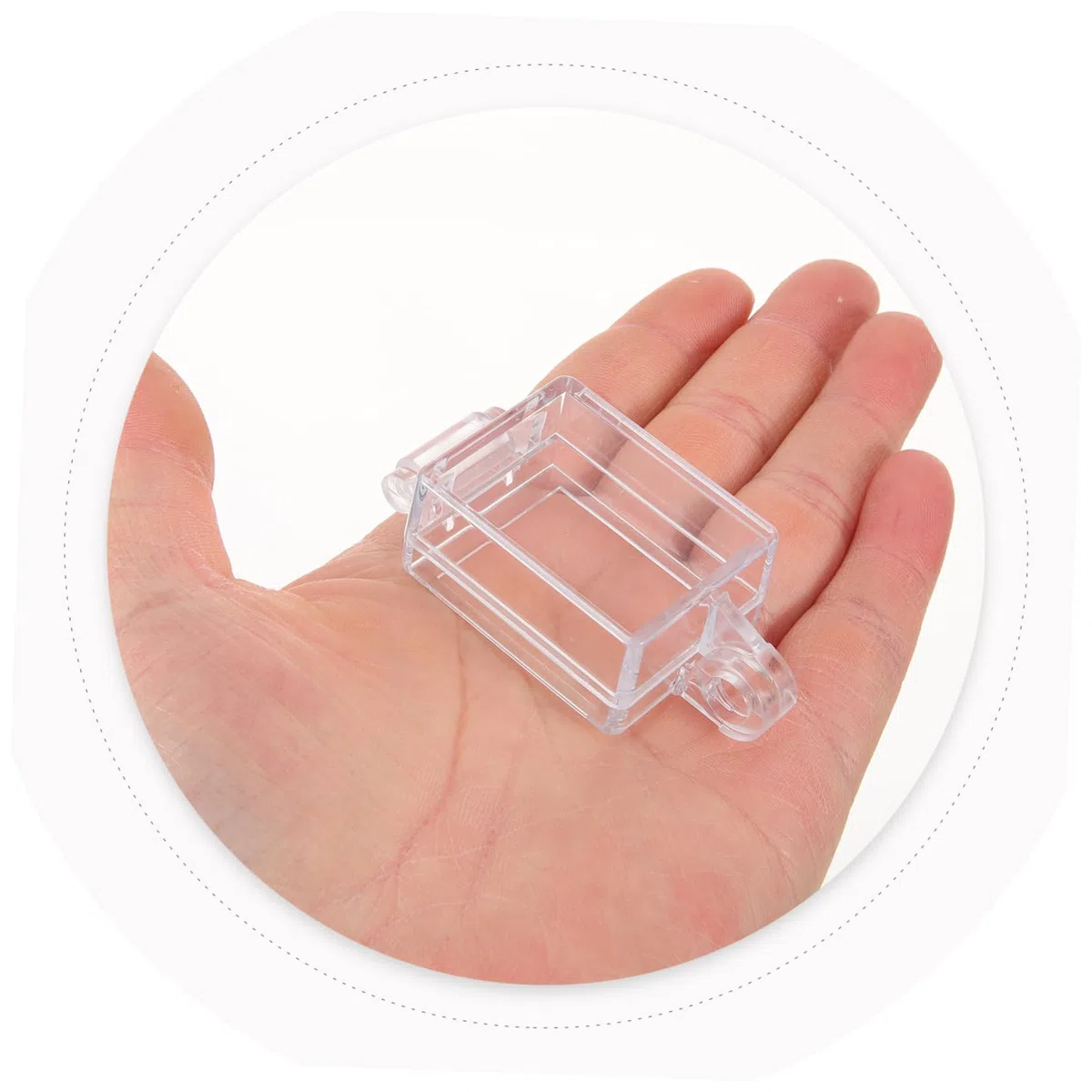 Zerodeko 3 Piezas Cubierta de Botón de Parada de Protección de Interruptor Seguridad Botón Accesorio de Uso Protección contra Operaciones Erróneas