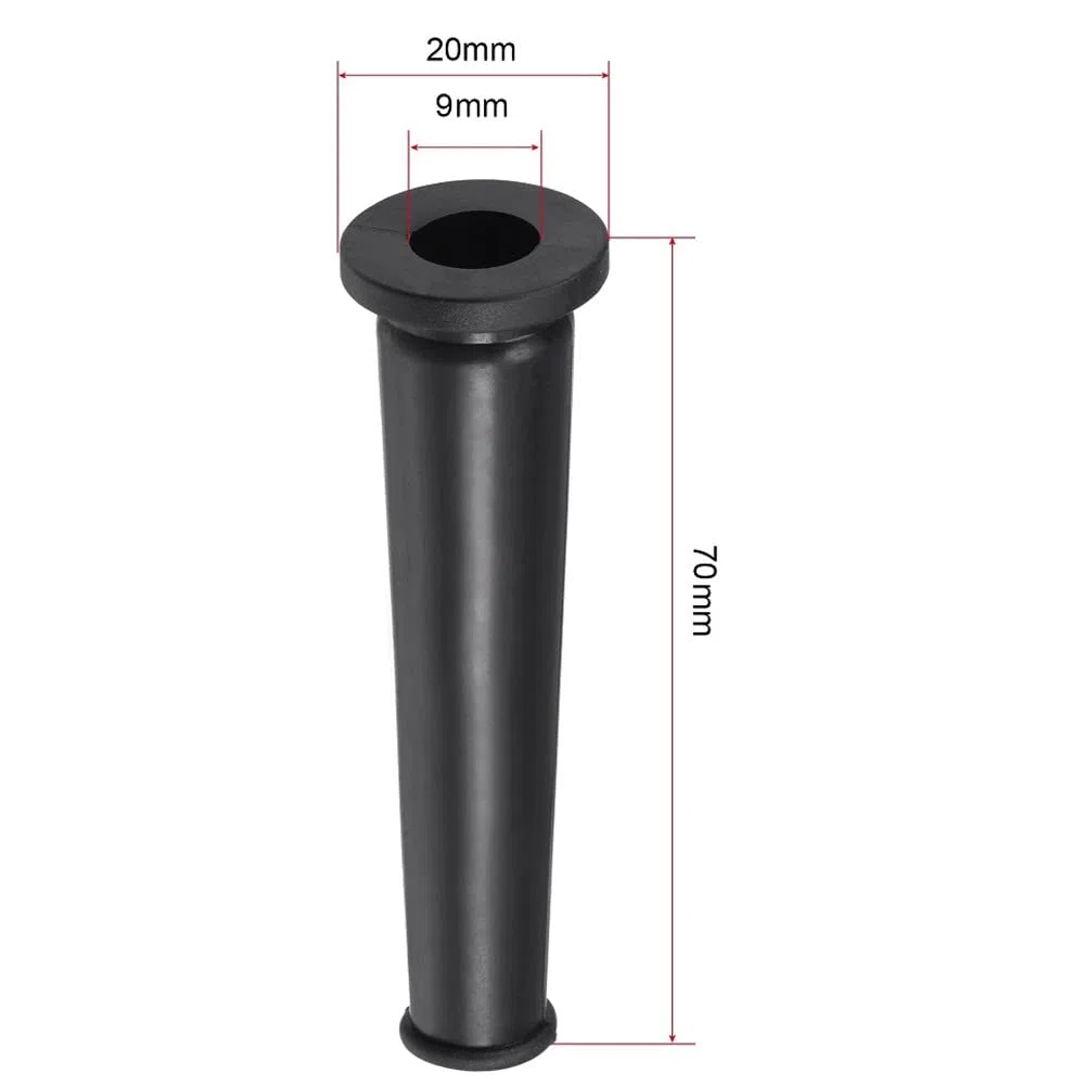 50 piezas de goma protector de cable funda de arranque de 20 x 70 mm para amoladora angular
