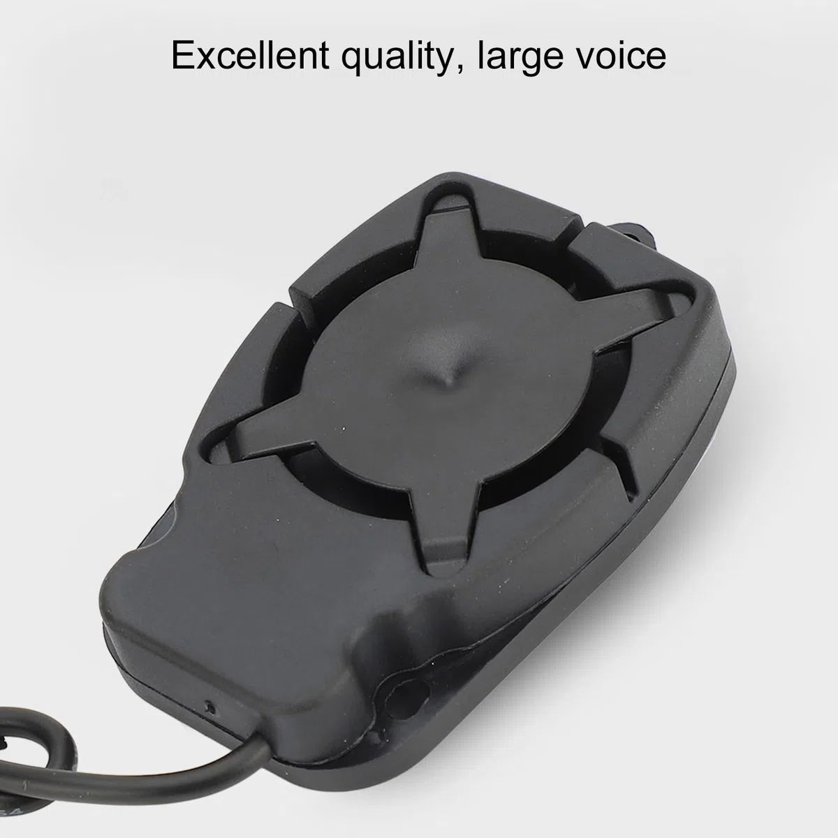 Sirena Electrónica de Alarma, 12V, 110-120 dB, Material ABS, para Automóviles y Motocicletas