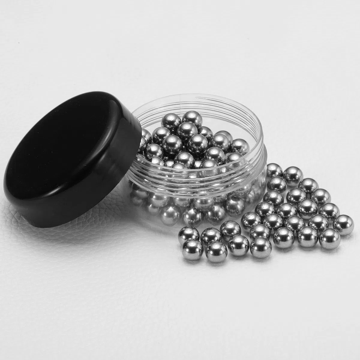 QUARKZMAN 100 Piezas de Bolas de Rodamiento de 7 mm de Acero Inoxidable 304 Bolas de Precisión G100