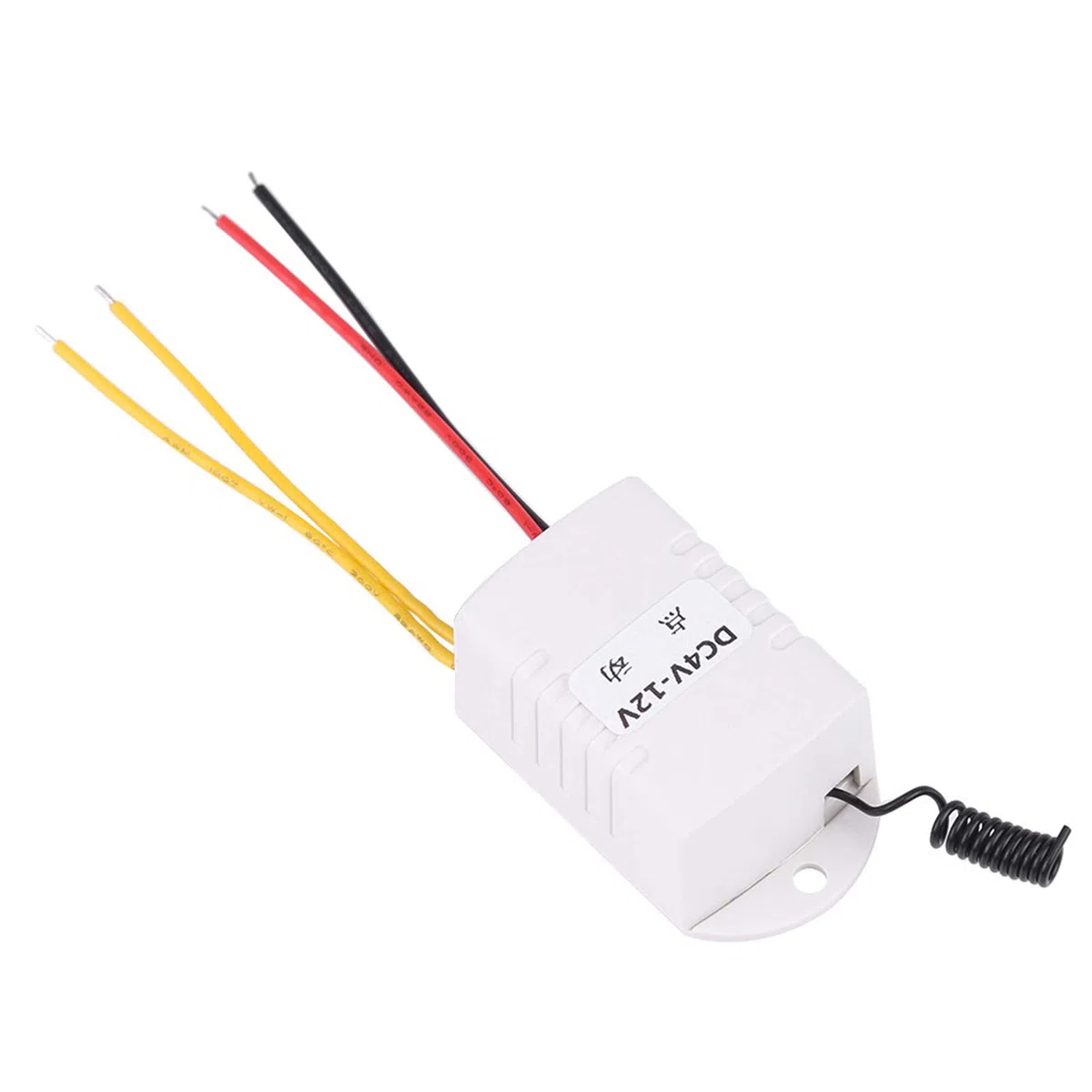Interruptor de relé, relé inalámbrico Control remoto Interruptor de una llave Receptor + transmisor DC 4V 5V 6V 7.4V 9V 12V Controles remotos para computadora central