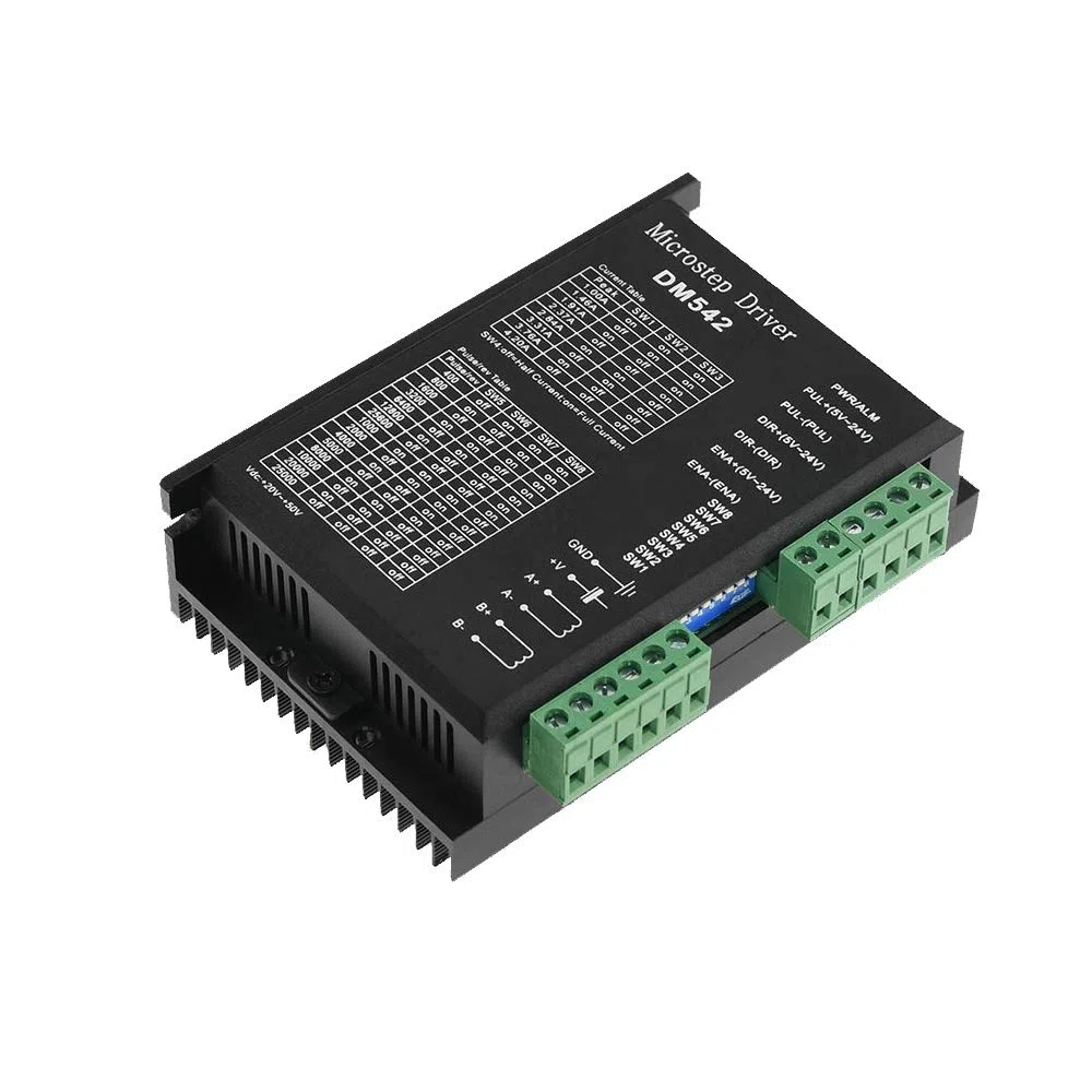 DollaTek dm542 digital bifásico 18-48 vDC máx. Controlador de controlador de motor paso a paso 4.2a para impresora 3d