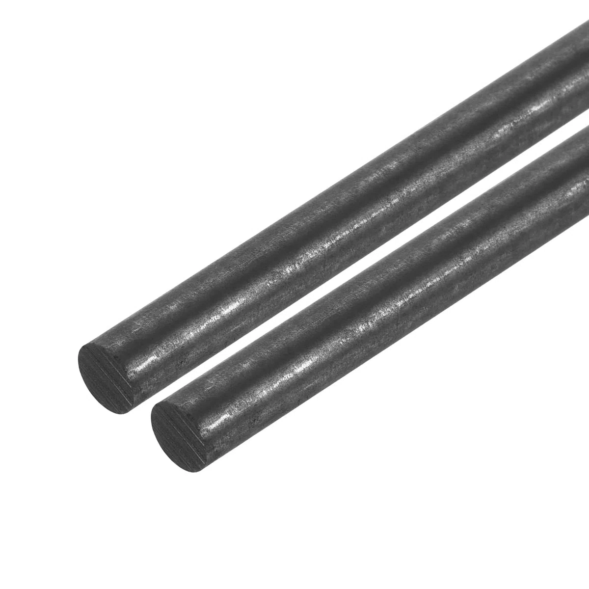 QUARKZMAN Varilla de Grafito, Varilla de Agitación de Grafito, Cilindro de Barra de Carbono de 250x7mm, Negro para Electrodo, Fundición, Crisoles, Paquete de 2