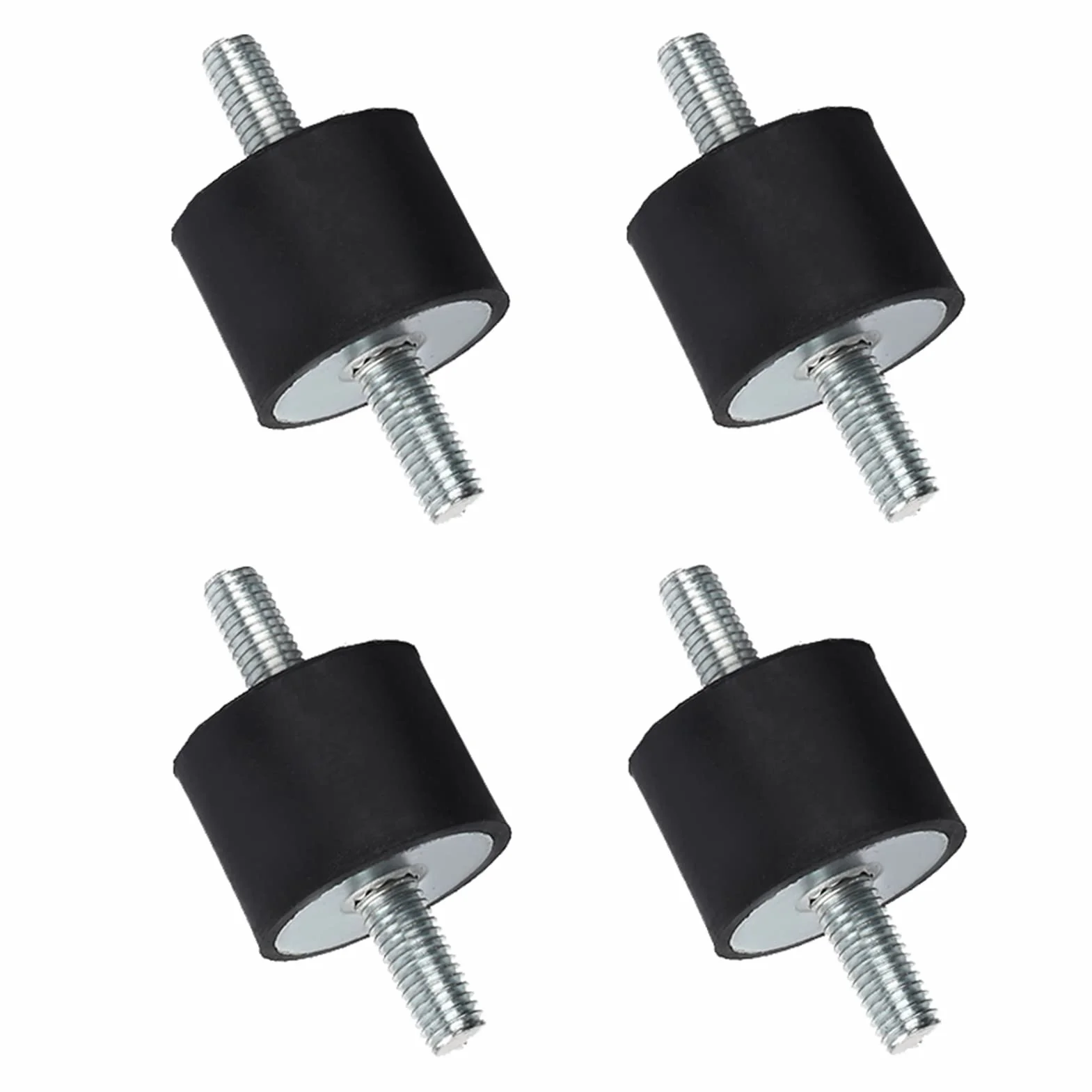 Soporte Antivibración Goma M10 40x30, Silentblock Amortiguador Motor Generador/Bomba/Compresor