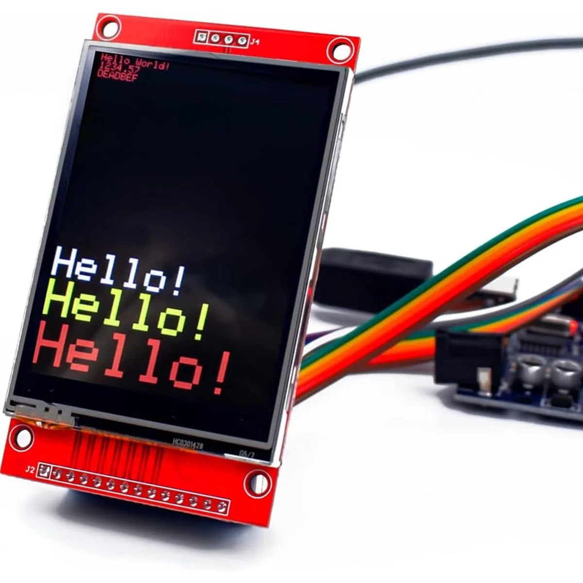 ARCELI Pantalla táctil LCD TFT de 2,8 Pulgadas, resolución 320x240, Controlador ILI9341, Interfaz SPI Compatible con Arduino y Raspberry Pi